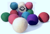 Earthtone Solutions bolas de fieltro 4 cm para gatos, juego suave y seguro