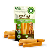 EcoKind Premium Gold Queso de Yak Himalayan para perros grandes, masticación de larga duración.