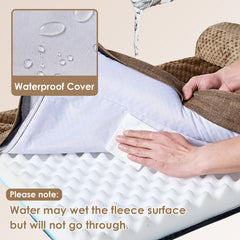 Cama EHEYCIGA con capa impermeable que protege la base