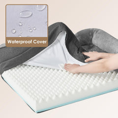 Funda extraíble lavable a máquina de la cama EHEYCIGA para limpieza rápida.