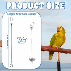 ElevateTech brocheta de frutas y verduras para pajaro, fomenta nutricion variada.