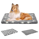 Cama EMPSIGN Fancy para perros, imagen de la versión de dos caras para uso diario.