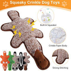 Eneston juguete con chirrido para perros grandes, estimula juego activo.