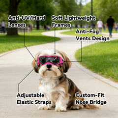 Correas ajustables Enjoying para perro pequeño proporcionan ajuste cómodo y estable.