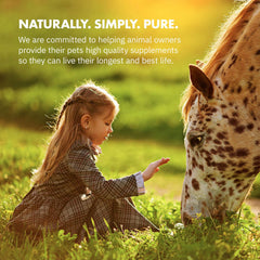 Etiqueta de producto Equa Holistics HealthyGut con información natural.