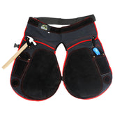Delantal Equine Care en cuero suede para herrador, protección diaria