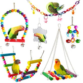 ESRISE espejo para aves: fomenta juego seguro y exploración diaria.