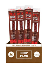etta says! Yumm Sticks: embalaje individual para mantener la frescura.