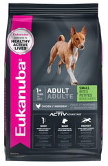 Eukanuba Adultos Bocados Pequeños: croquetas pequeñas para perros activos y masticación agradable.