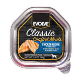 Lata de Evolve con receta de pollo, comida completa para perros pequeños enlatada