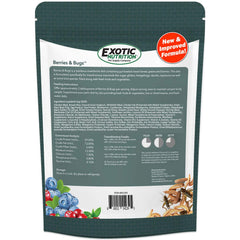 Exotic Nutrition mezcla completa: dieta versátil para insectívoros y aves insectívoras.