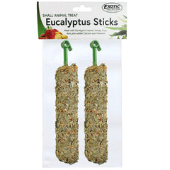 Exotic Nutrition palitos de eucalipto para colgar y entretener al marsupial
