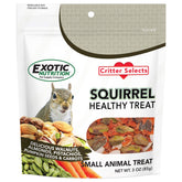 Golosina Exotic Nutrition para ardillas con nueces y almendras, ideal para enriquecimiento diario