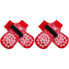 EXPAWLORER calcetines antideslizantes para perros brindan tracción estable en suelos lisos.
