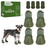 EXPAWLORER zapatos para perro impermeables protegen patas en lluvia y nieve.
