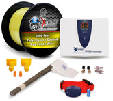 extremedogfence-cable-amarillo-1000-pies delimita áreas seguras al exterior para tu perro