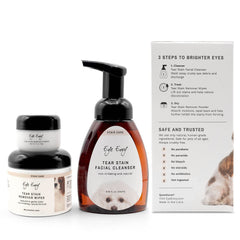 Eye Envy polvo absorbente para manchas de lágrimas y humedad alrededor de ojos.