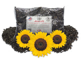 FAMILY FARM AND FEED: semilla-girasol-negro-4lb-empaque para aves silvestres.