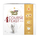 Fancy Feast aperitivo en caldo para felinos, ideal para iniciar la comida.