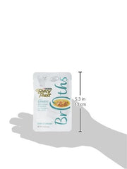 Fancy Feast Broths sin-granos-sin-artificiales: complemento húmedo sin rellenos innecesarios.