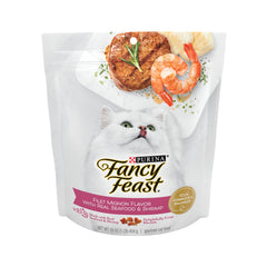 Fancy Feast Filet Mignon Bocados Crujientes: textura crujiente para cada comida.
