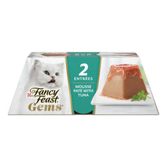 Fancy Feast Gems Mousse Atún con Salsa: mousse suave con salsa para experiencia gourmet