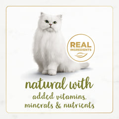 Fancy Feast Gourmet Naturals: ingredientes naturales en lata para gatos adultos.