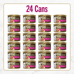 Fancy Feast lata 3 oz, porción individual para gato conveniente.