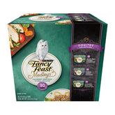 Fancy Feast Medleys, salsa cremosa en lata de 3 onzas, ideal para una comida sabrosa.