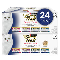 Fancy Feast Senior pate de atún en lata: proteína sabrosa para gatos mayores