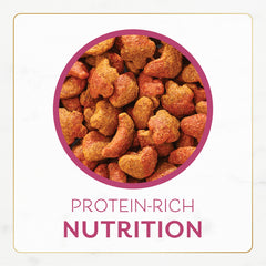 Vitaminas y minerales para apoyar la salud felina en cada porción Fancy Feast.