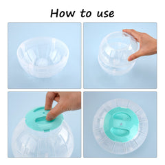 Pelota con ventilación de FANKUTOYS para mejor flujo de aire durante la sesión.