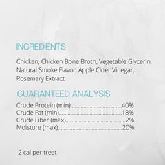 Farmland Traditions 98% pollo con caldo de hueso en cada bocado.