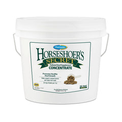 Farnam Horseshoer's Secret: botella de suplemento para cascos sanos.
