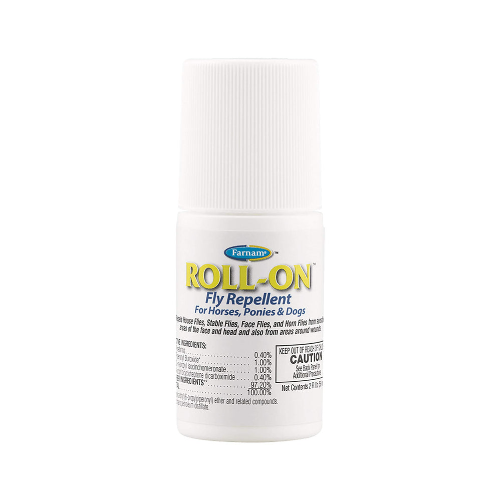 Farnam Roll-On repelente para la cara del caballo, mayor comodidad frente a moscas