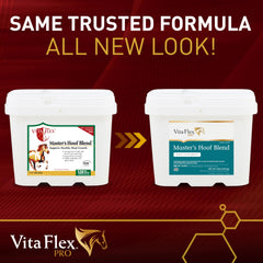 Farnam Vita Flex Master’s Hoof Blend, presentación de 8 libras para uso prolongado.