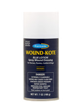 Farnam Wound-Kote loción azul spray para heridas, secado rápido