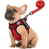 Gilet Fayogoo pour petit chien avec patches amovibles, parfait pour l’entraînement.