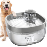 FEELNEEDY bebedero de 7L para perros, ideal para varias mascotas