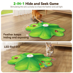 FEELNEEDY: juguete con plumas ocultas que despiertan la curiosidad felina