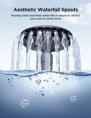 FEELNEEDY, vaso transparente para ver el nivel de agua fácilmente