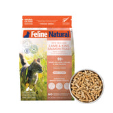 Feline Natural alimento seco para gatos de alta proteína con cordero y salmón
