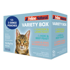 Feline Natural pate bolsa: comida húmeda en porciones fáciles de servir para gatos.