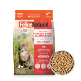 Feline Natural gatos liofilizado crujiente para comer diario