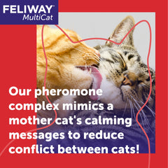 Feliway MultiCat: recargas de 48 ml para recargar el difusor.