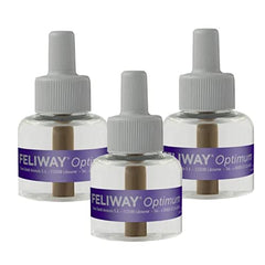 Frascos FELIWAY Optimum de 48 ml para varias semanas de calma.