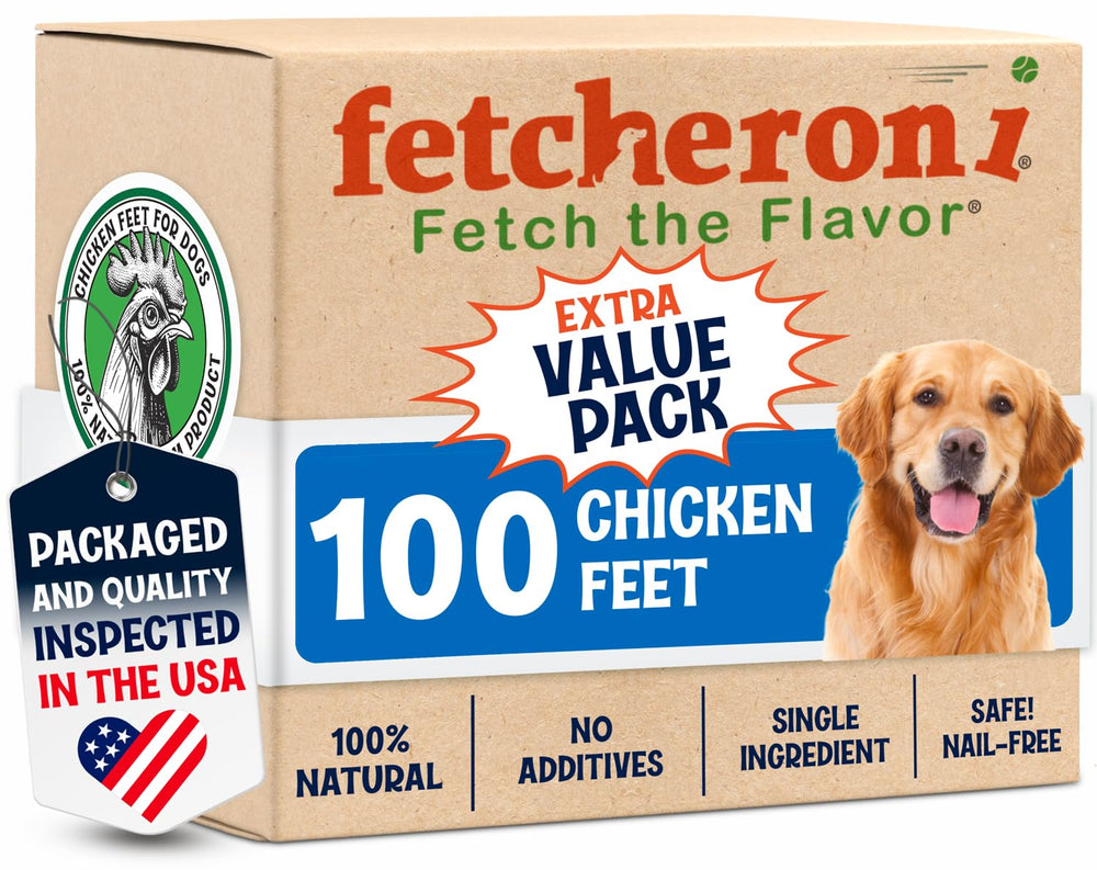 FETCHERONI empaque huesos pollo premium para masticar y higiene bucal