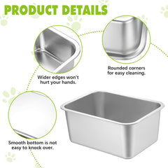 Base plana Fhiny para estabilidad al comer.