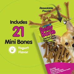 Fido Belly Bones mini hechos en EE. UU. con ingredientes naturales de alta calidad.