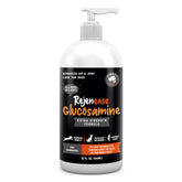 Finest For Pets glucosamina líquida para perros en envase 32oz, mejora movilidad.
